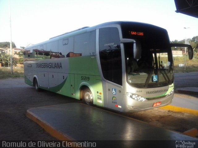 Transbrasiliana Transportes e Turismo 51219 na cidade de São Luís, Maranhão, Brasil, por Romulo de Oliveira Clementino. Número da foto: #2043387.