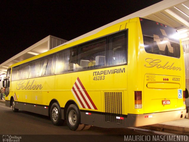 Viação Itapemirim 45283 na cidade de Belo Horizonte, Minas Gerais, Brasil, por Maurício Nascimento. Número da foto: #2044689.