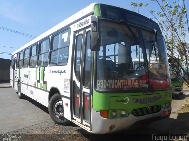 Sigma Transportes Coletivos 10038 na cidade de Piracicaba, São Paulo, Brasil, por Tiago Longo. ID da foto: 2043736.