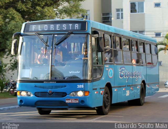 Biguaçu Transportes Coletivos Administração e Participação 389 na cidade de São José, Santa Catarina, Brasil, por Eduardo Souto Maia. Número da foto: #2044828.
