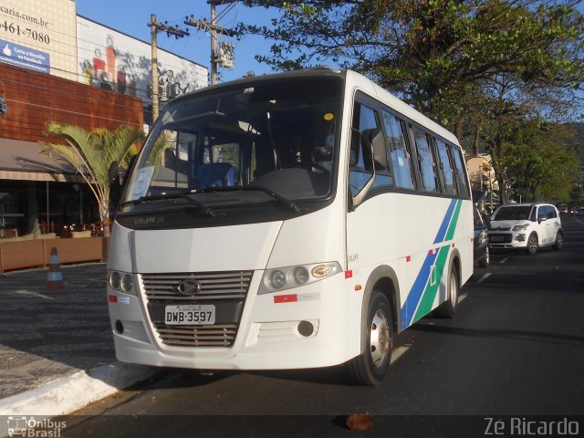 Ônibus Particulares DWB3597 na cidade de Niterói, Rio de Janeiro, Brasil, por Zé Ricardo Reis. ID da foto: 2044026.