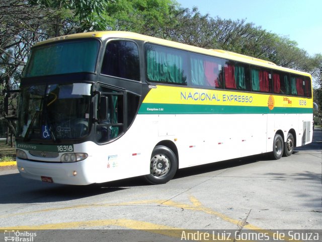 Nacional Expresso 16318 na cidade de São Paulo, São Paulo, Brasil, por André Luiz Gomes de Souza. ID da foto: 2046741.