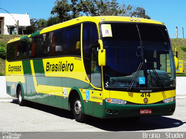 Expresso Brasileiro 414 na cidade de Aparecida, São Paulo, Brasil, por Bruno   Studer. Número da foto: #2045371.