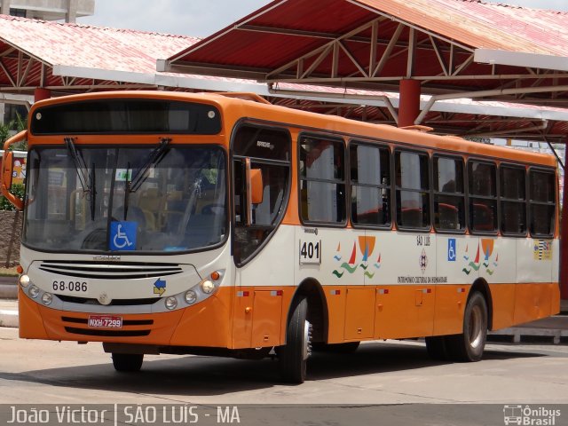 Empresa São Benedito 68-086 na cidade de São Luís, Maranhão, Brasil, por João Victor. ID da foto: 2048149.