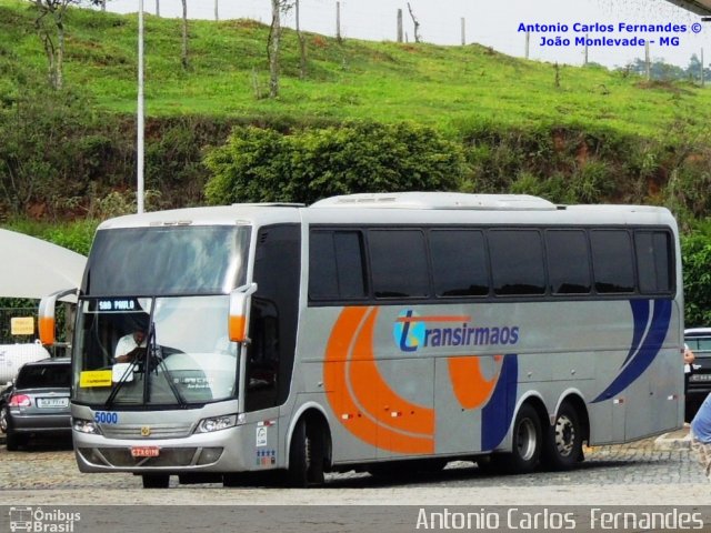 Transirmãos Turismo 5000 na cidade de João Monlevade, Minas Gerais, Brasil, por Antonio Carlos Fernandes. Número da foto: #2048020.