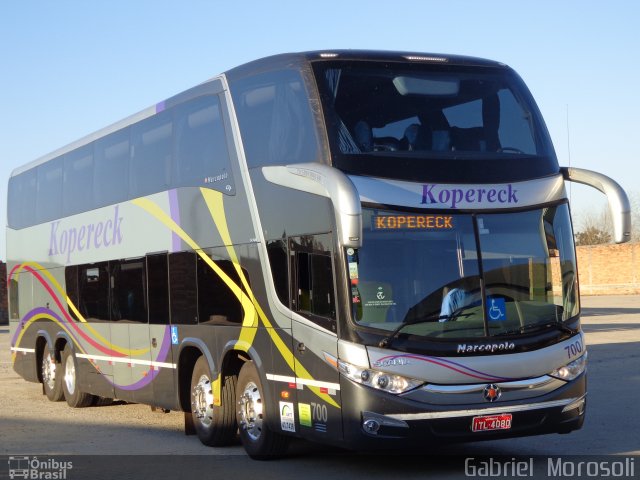 Kopereck Turismo 700 na cidade de Pelotas, Rio Grande do Sul, Brasil, por Gabriel  Morosoli. Número da foto: #2047818.