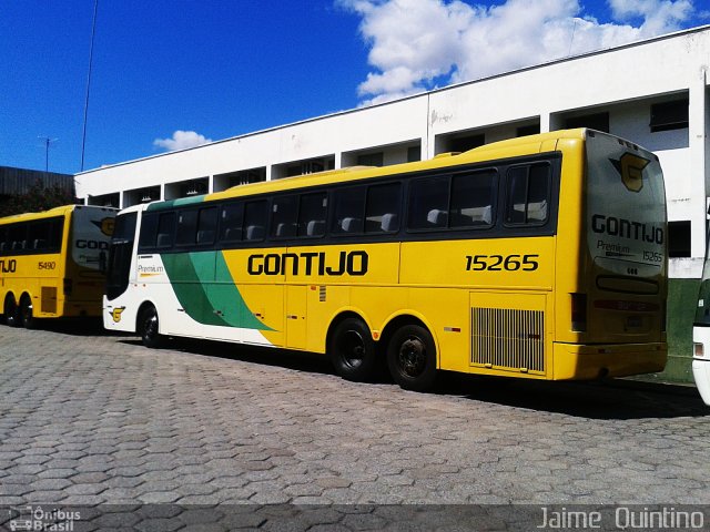 Empresa Gontijo de Transportes 15265 na cidade de Governador Valadares, Minas Gerais, Brasil, por Jaime  Quintino. ID da foto: 2048294.