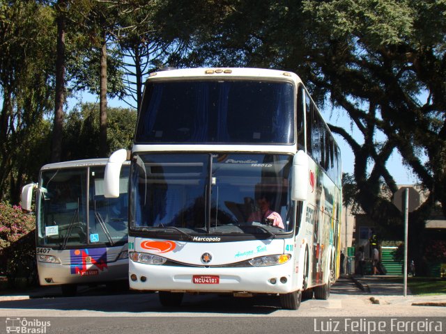 Eucatur - Empresa União Cascavel de Transportes e Turismo 4101 na cidade de Curitiba, Paraná, Brasil, por Luiz Felipe Ferreira. Número da foto: #2047704.