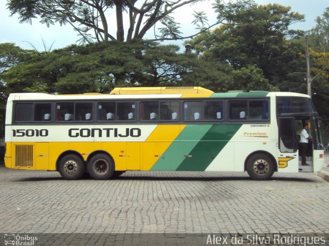 Empresa Gontijo de Transportes 15010 na cidade de Belo Horizonte, Minas Gerais, Brasil, por Alex da Silva Rodrigues. ID da foto: 2050198.