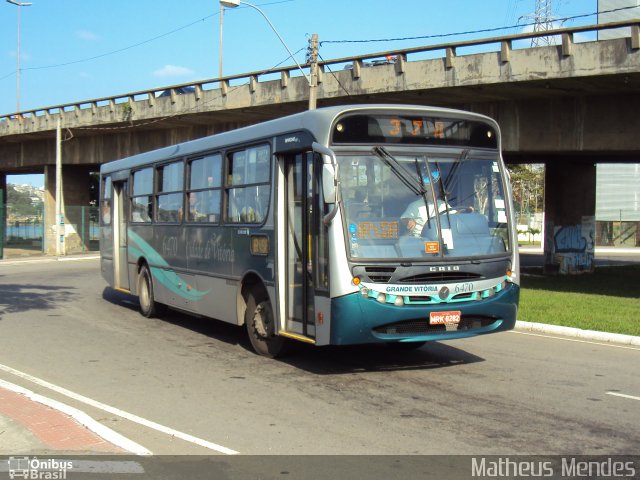 Viação Grande Vitória 6470 na cidade de Vitória, Espírito Santo, Brasil, por Matheus Mendes. ID da foto: 2049147.