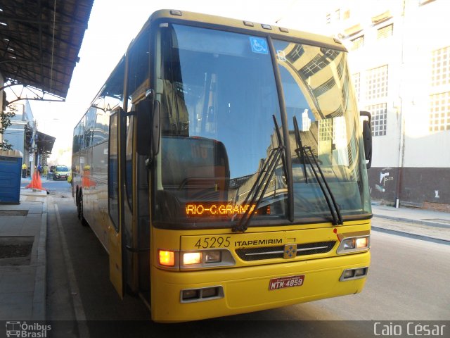 Viação Itapemirim 45295 na cidade de Rio de Janeiro, Rio de Janeiro, Brasil, por Caio César A.. Número da foto: #2051163.