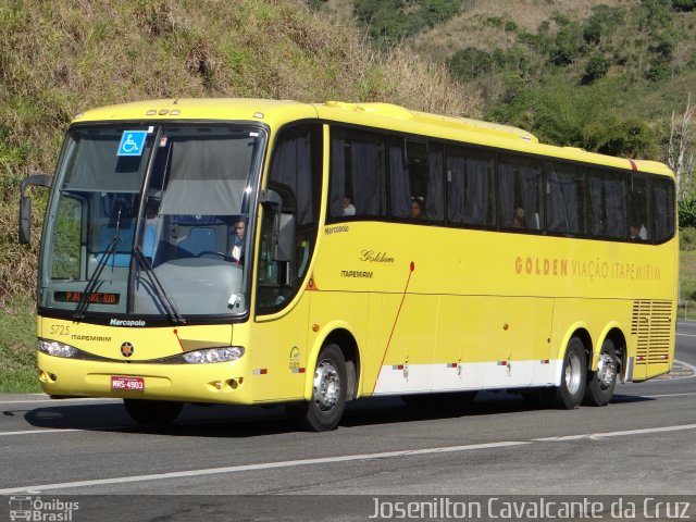 Viação Itapemirim 5725 na cidade de Seropédica, Rio de Janeiro, Brasil, por Josenilton  Cavalcante da Cruz. Número da foto: #2052664.