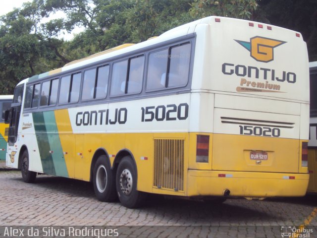Empresa Gontijo de Transportes 15020 na cidade de Belo Horizonte, Minas Gerais, Brasil, por Alex da Silva Rodrigues. Número da foto: #2051804.