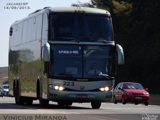 Viação Itapemirim 223 na cidade de Jacareí, São Paulo, Brasil, por Vinicius Miranda. ID da foto: 2051226.