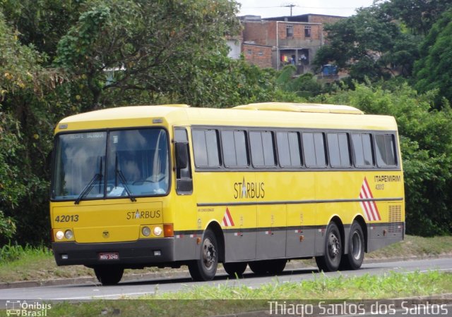 Viação Itapemirim 42013 na cidade de Salvador, Bahia, Brasil, por Thiago Santos. Número da foto: #2051699.