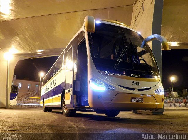 Viação Sertaneja 590 na cidade de Belo Horizonte, Minas Gerais, Brasil, por Adão Raimundo Marcelino. ID da foto: 2052161.