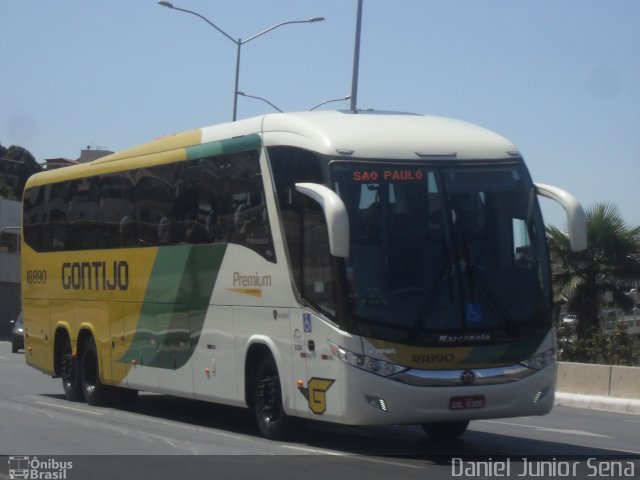 Empresa Gontijo de Transportes 18890 na cidade de Belo Horizonte, Minas Gerais, Brasil, por Daniel Junior Sena. Número da foto: #2054536.
