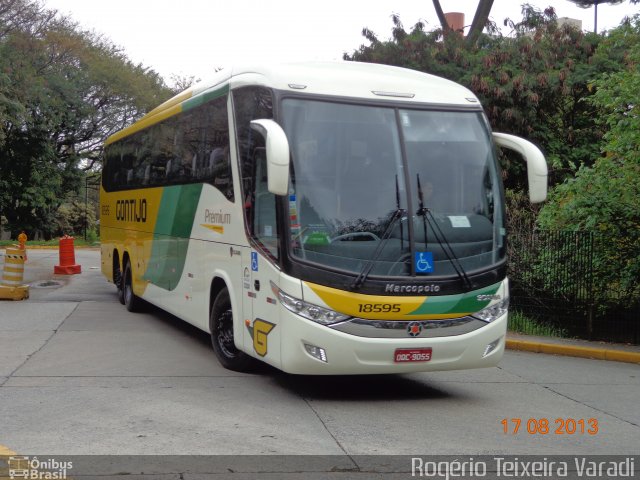 Empresa Gontijo de Transportes 18595 na cidade de São Paulo, São Paulo, Brasil, por Rogério Teixeira Varadi. ID da foto: 2053677.