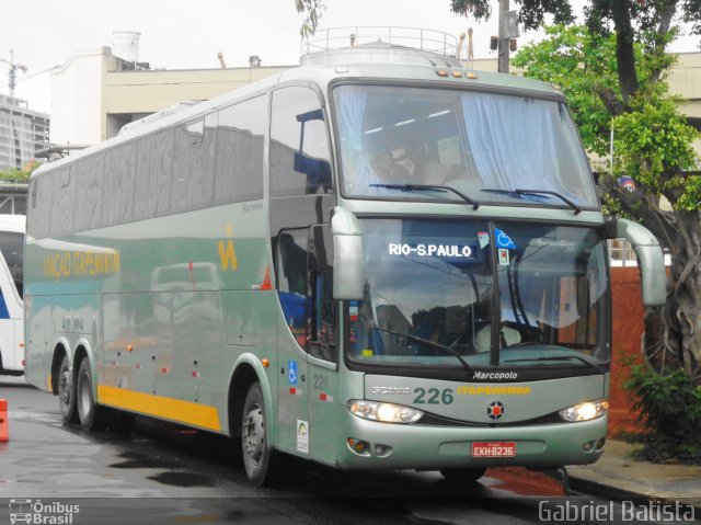 Viação Itapemirim 226 na cidade de Rio de Janeiro, Rio de Janeiro, Brasil, por Gabriel Batista. Número da foto: #2055004.