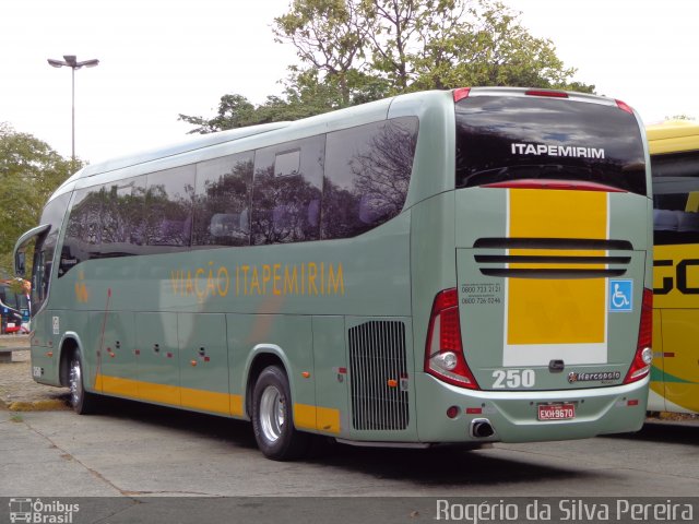 Viação Itapemirim 250 na cidade de São Paulo, São Paulo, Brasil, por Rogério da Silva Pereira. ID da foto: 2054119.