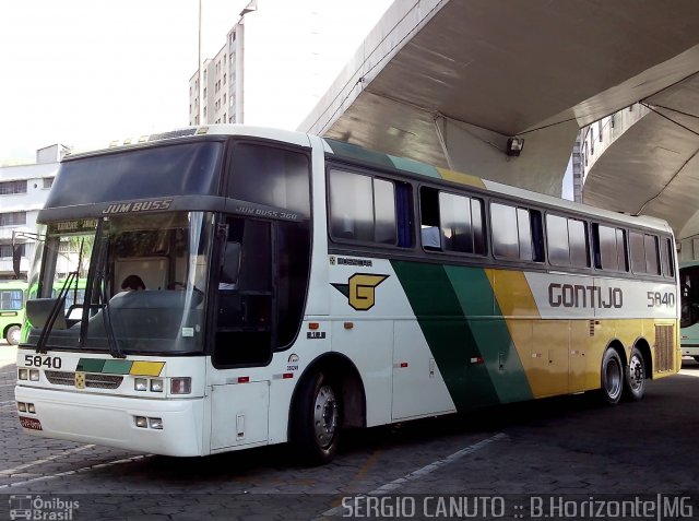 Empresa Gontijo de Transportes 5840 na cidade de Belo Horizonte, Minas Gerais, Brasil, por Sérgio Augusto Braga Canuto. ID da foto: 2053261.