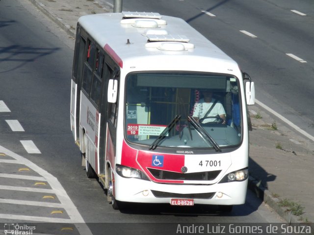 Transcooper > Norte Buss 4 7001 na cidade de São Paulo, São Paulo, Brasil, por André Luiz Gomes de Souza. Número da foto: #2055192.