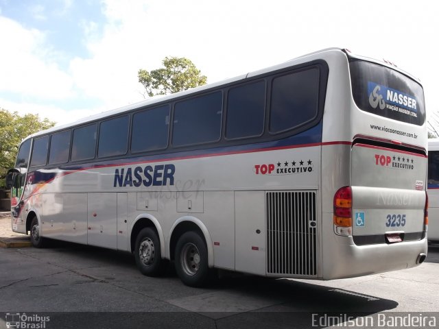Viação Nasser 3235 na cidade de São Paulo, São Paulo, Brasil, por Edmilson Bandeira. Número da foto: #2053826.