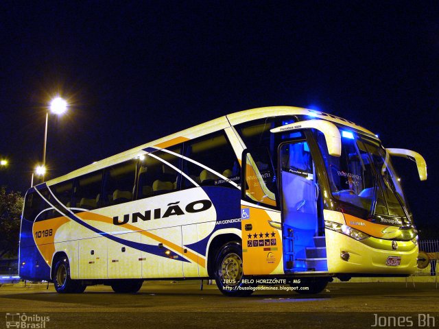 Expresso União 10198 na cidade de Belo Horizonte, Minas Gerais, Brasil, por Jones Bh. Número da foto: #2053619.