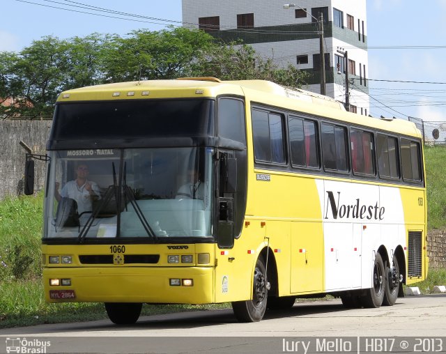 Viação Nordeste 1060 na cidade de Natal, Rio Grande do Norte, Brasil, por Iury  Mello. Número da foto: #2054808.