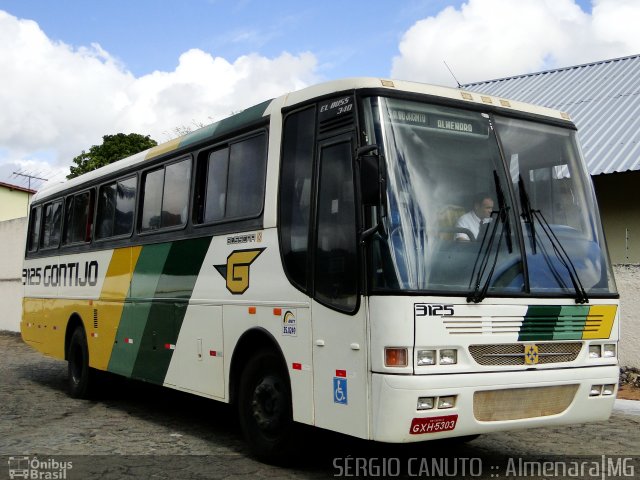 Empresa Gontijo de Transportes 3125 na cidade de Almenara, Minas Gerais, Brasil, por Sérgio Augusto Braga Canuto. Número da foto: #2056967.