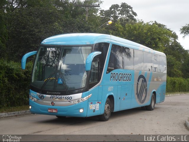 Auto Viação Progresso 6071 na cidade de Recife, Pernambuco, Brasil, por Luiz Carlos de Santana. ID da foto: 2056328.