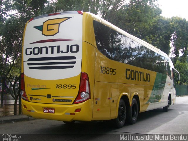 Empresa Gontijo de Transportes 18895 na cidade de São Paulo, São Paulo, Brasil, por Matheus de Melo Bento. Número da foto: #2055694.