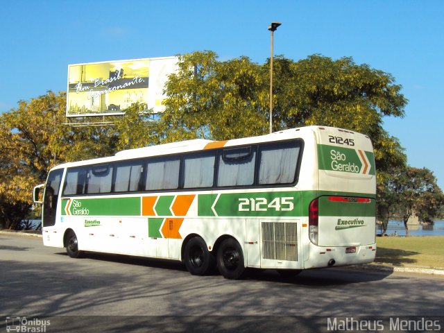 Cia. São Geraldo de Viação 21245 na cidade de Vitória, Espírito Santo, Brasil, por Matheus Mendes. ID da foto: 2055828.