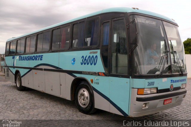 Transnorte - Transporte e Turismo Norte de Minas 36000 na cidade de Montes Claros, Minas Gerais, Brasil, por Carlos Eduardo Lopes. Número da foto: #2058389.