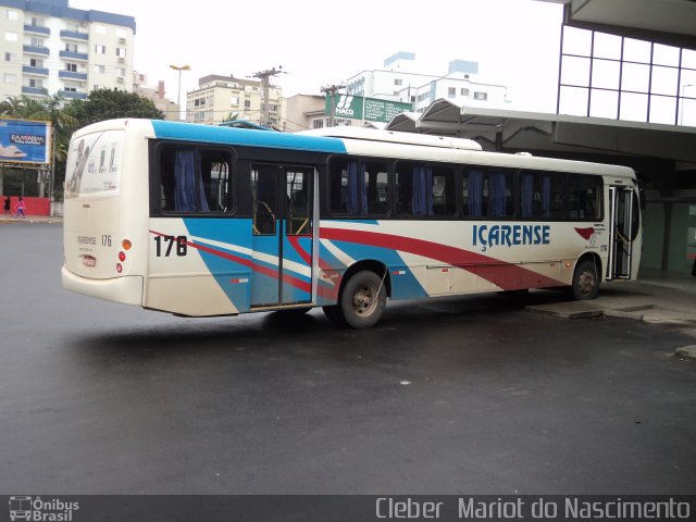 Expresso Coletivo Içarense 176 na cidade de Criciúma, Santa Catarina, Brasil, por Cleber  Mariot do Nascimento. Número da foto: #2057861.