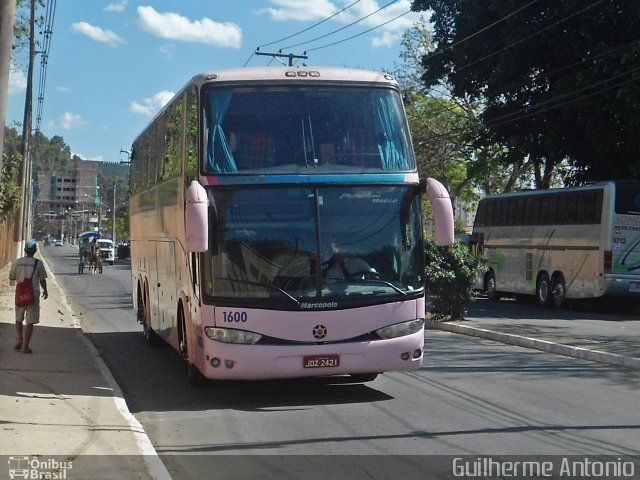 Nova América Turismo 1600 na cidade de Aparecida, São Paulo, Brasil, por Guilherme Antonio. Número da foto: #2058246.