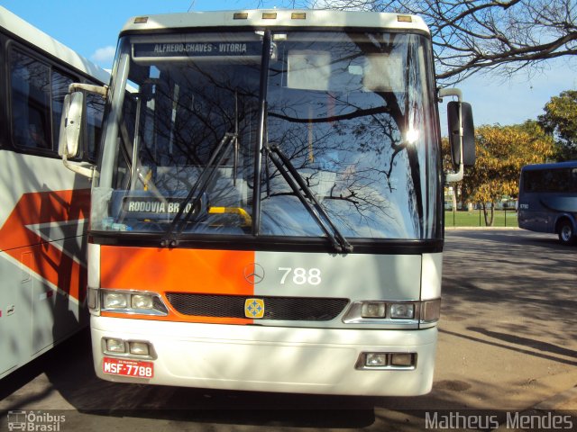 Viação Alvorada 788 na cidade de Vitória, Espírito Santo, Brasil, por Matheus Mendes. Número da foto: #2057836.