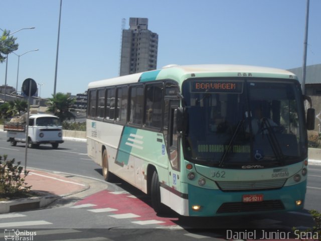 Santa Fé Transportes 062 na cidade de Belo Horizonte, Minas Gerais, Brasil, por Daniel Junior Sena. Número da foto: #2058632.