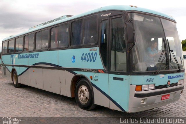Transnorte - Transporte e Turismo Norte de Minas 44000 na cidade de Montes Claros, Minas Gerais, Brasil, por Carlos Eduardo Lopes. Número da foto: #2058385.