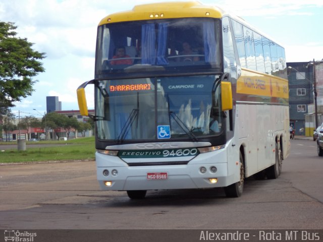 Nacional Expresso 94600 na cidade de Cascavel, Paraná, Brasil, por Alexandre Rodrigo. Número da foto: #2059843.