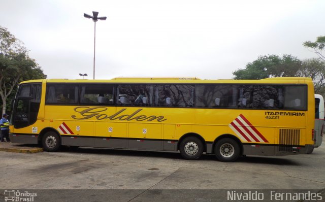 Viação Itapemirim 45231 na cidade de São Paulo, São Paulo, Brasil, por Nivaldo  Fernandes. ID da foto: 2060188.