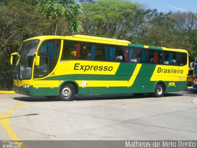 Expresso Brasileiro 406 na cidade de São Paulo, São Paulo, Brasil, por Matheus de Melo Bento. Número da foto: #2059162.