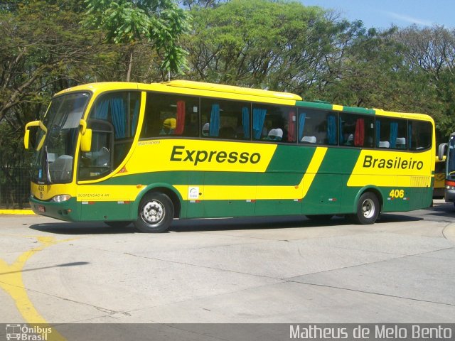 Expresso Brasileiro 406 na cidade de São Paulo, São Paulo, Brasil, por Matheus de Melo Bento. ID da foto: 2059162.