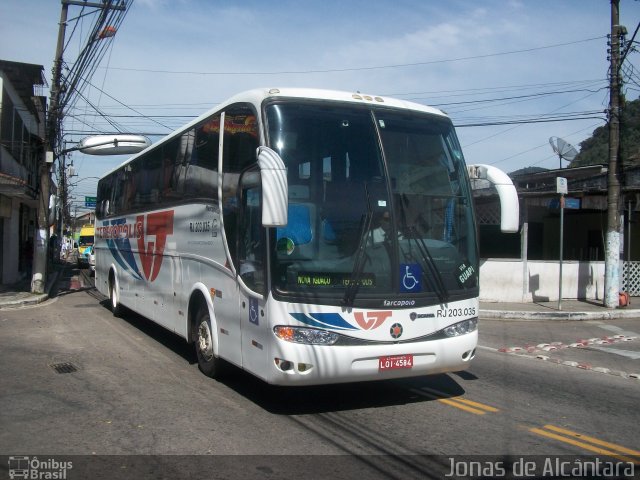 Viação Teresópolis RJ 203.035 na cidade de Guapimirim, Rio de Janeiro, Brasil, por Jonas Alcantara. Número da foto: #2026585.