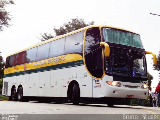 Nacional Expresso 12303 na cidade de São Paulo, São Paulo, Brasil, por Bruno   Studer. Número da foto: #2027474.