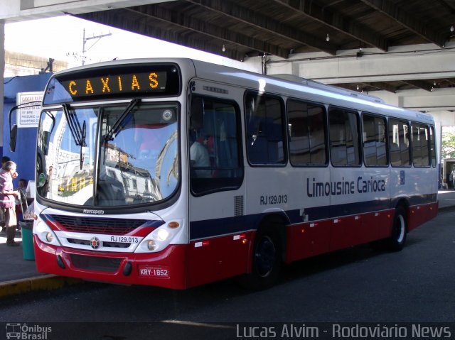 Empresa de Transportes Limousine Carioca RJ 129.013 na cidade de Rio de Janeiro, Rio de Janeiro, Brasil, por Lucas Alvim. ID da foto: 2025794.