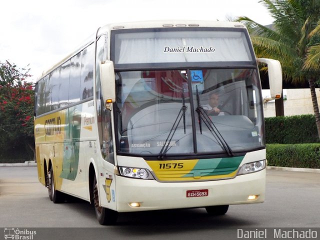 Empresa Gontijo de Transportes 11575 na cidade de Vitória da Conquista, Bahia, Brasil, por Daniel  Machado. ID da foto: 2027341.