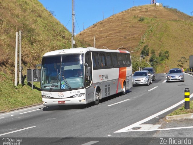 Evanil Transportes e Turismo RJ 132.017 na cidade de Piraí, Rio de Janeiro, Brasil, por Zé Ricardo Reis. Número da foto: #2027731.