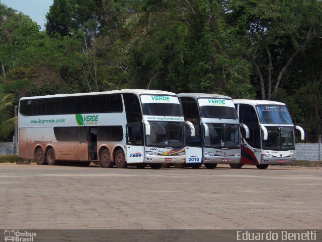 EB Silvério Viagens e Turismo 7800 na cidade de Alta Floresta, Mato Grosso, Brasil, por Eduardo Benetti . Número da foto: #2027946.