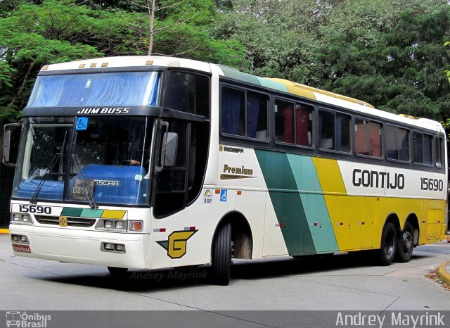 Empresa Gontijo de Transportes 15690 na cidade de São Paulo, São Paulo, Brasil, por Andrey Gustavo. Número da foto: #2027737.